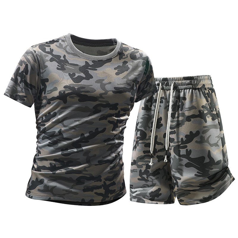 Camo Pattern Set - Tarnmuster 3D-Druck Sommer Camo Trainingsanzüge Herren