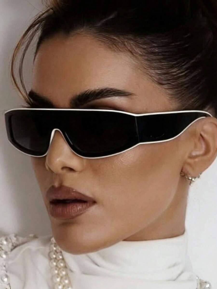 Street Fashion Shoot - Neue Moderne Retro Cat-Eye-Brille mit Kleinem
