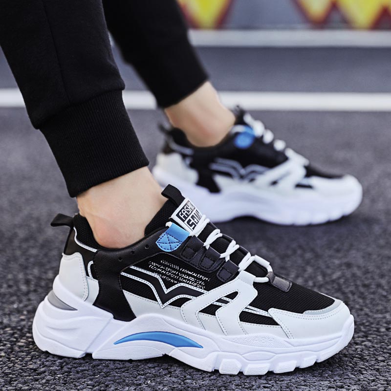 Street Fashion Outlet - Große Größe Chunky Höhe Mann Turnschuhe