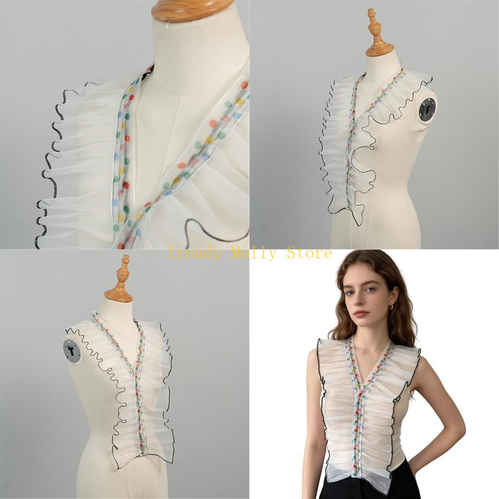 Mesh Top Layering - N5KB Fashion höhlt Sommer-Shirt-Oberteile für Anime-Kongresse