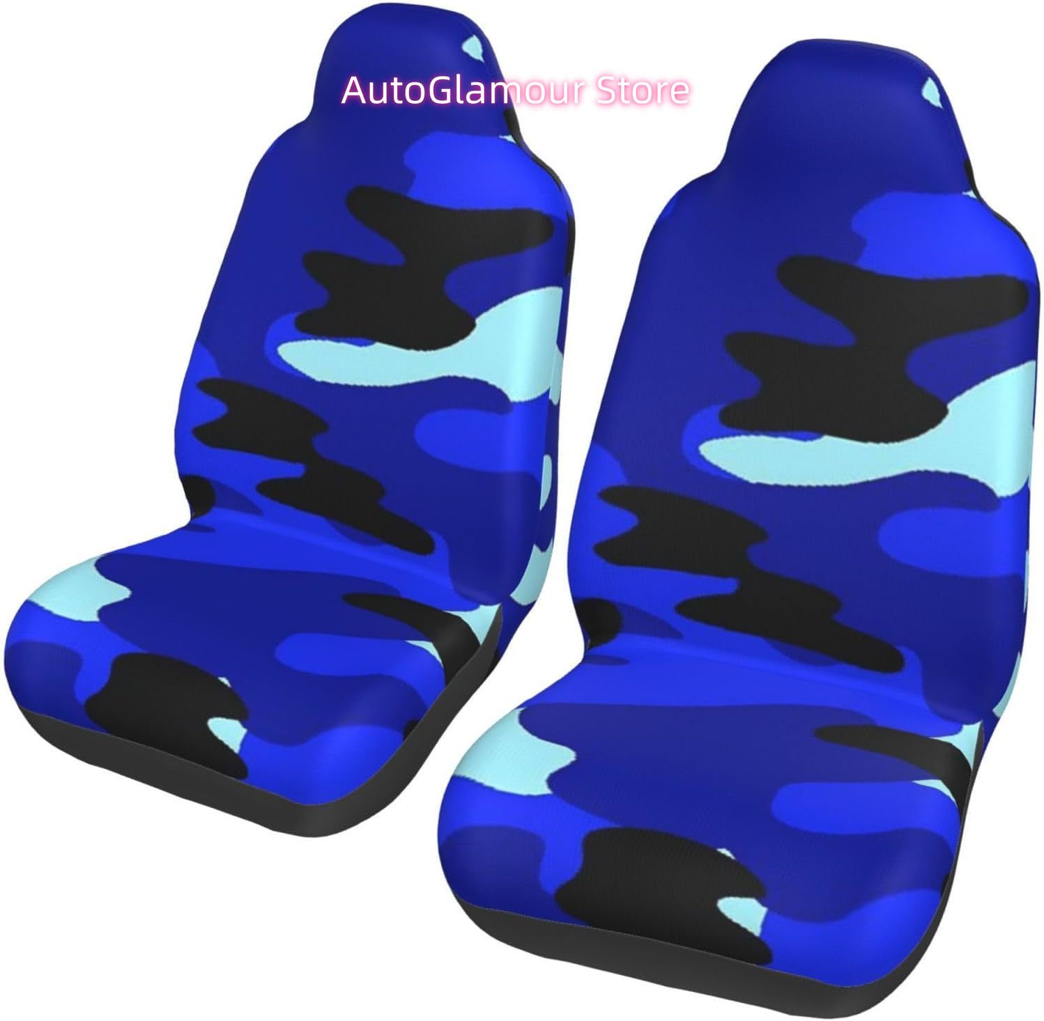 Camo Pattern Set - Soldier Blue Camo Muster Universelle Autositzbezüge