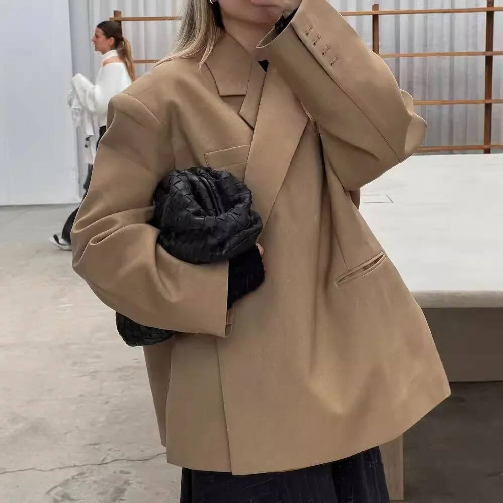 Street Fashion Taiwan - Modische Blazer-Jacke für Damen mit Langen
