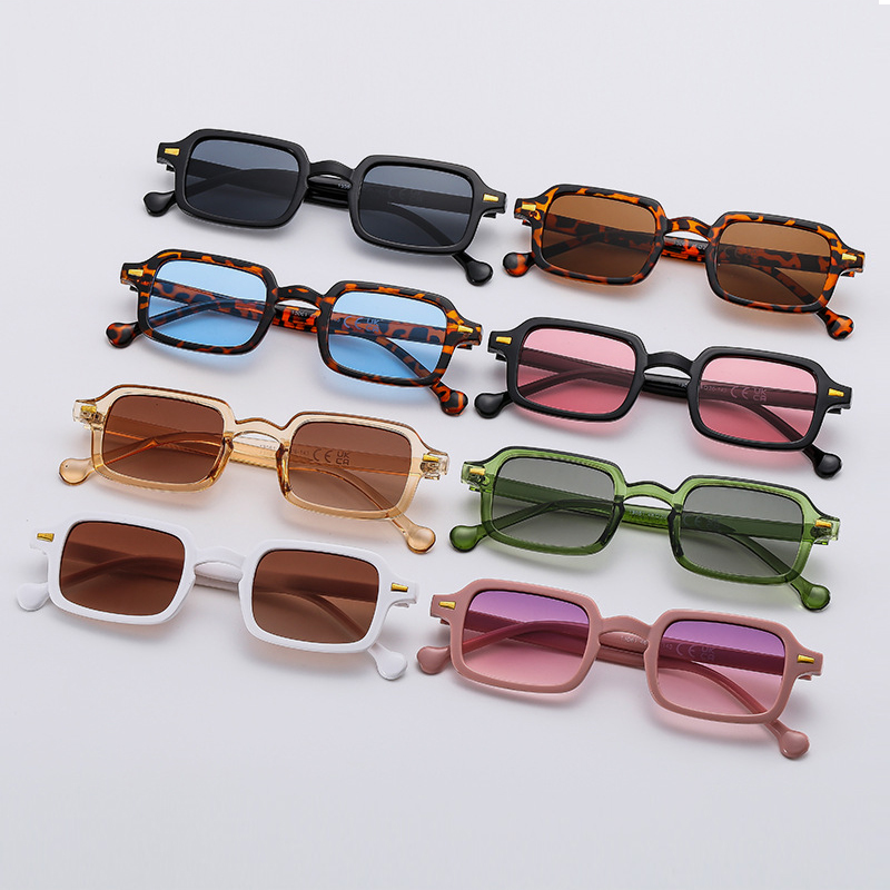 Street Fashion Brands - Mode Luxuriöse Rechteck Sonnenbrille Frauen Oval