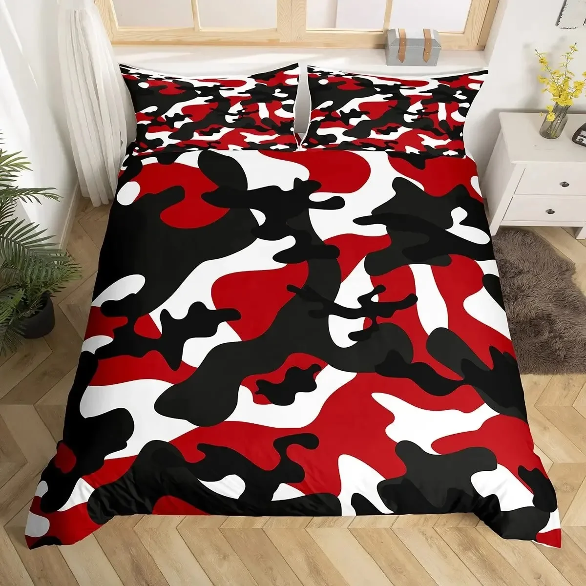 Camo Pattern Set - Klassisches Tarnmuster, Maskierung, Camo, Wiederholung, bequeme