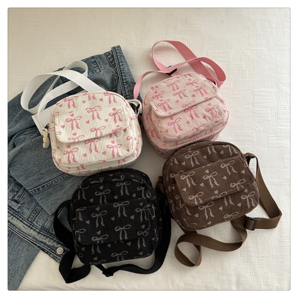 Street Fashion Korean Girl - Frauen Cord Kleine Schulter Tasche Teenager