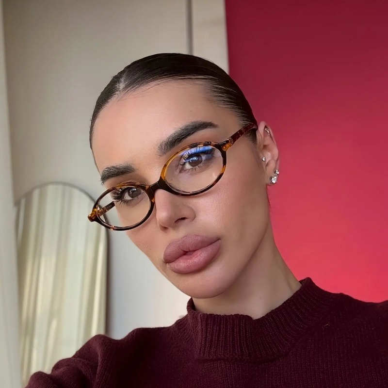 Vintage Ovale Sonnenbrille für – Street Fashion Brands Bewertung und Preis
