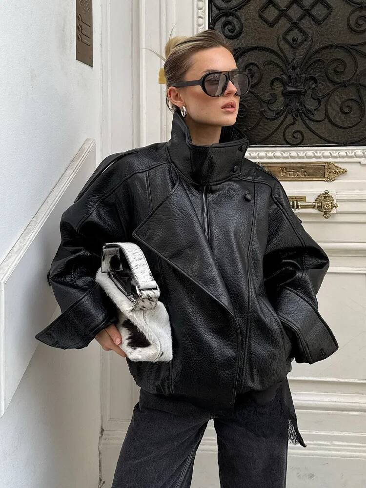 Frauen Herbst Mode Asymmetrisc – Street Fashion Taiwan Bewertung und Preis
