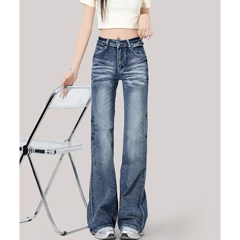 Damen Retro Designer Straight  – Street Fashion Korean Girl Bewertung und Preis