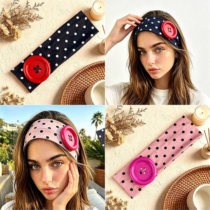 Modisches Haarband für Frauen  – Street Fashion Korean Girl Bewertung und Preis
