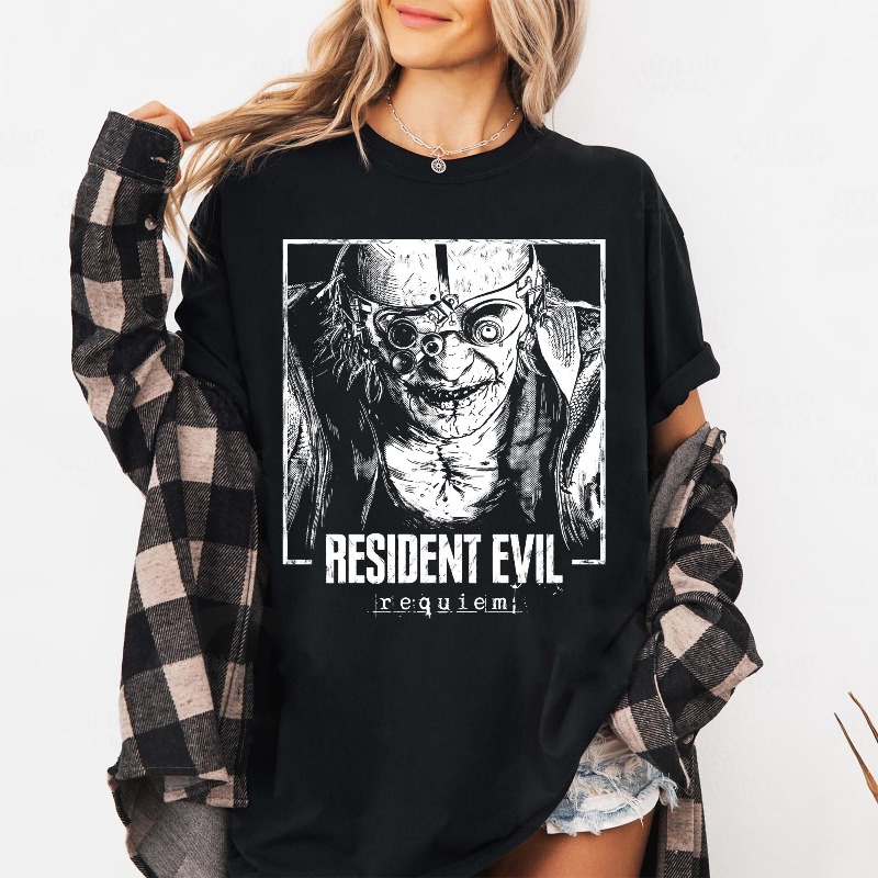 Retro Resident Evil 9 Requiem  – Street Fashion Style Male Bewertung und Preis