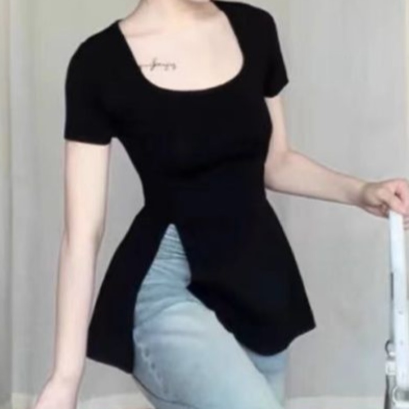 Sommer-T-Shirts für Damen, Sch – Street Fashion Korean Girl Bewertung und Preis