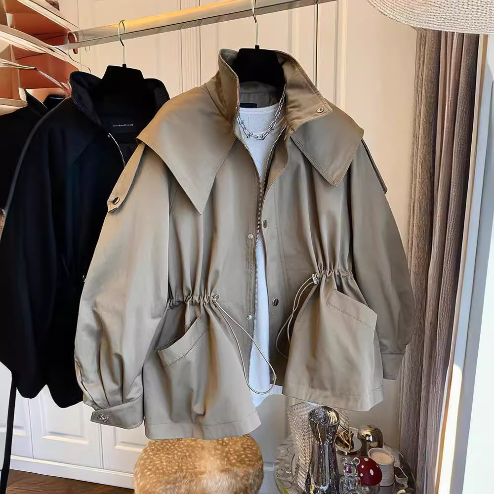 Damen Frühling Herbst Langarm  – Street Fashion Korean Girl Bewertung und Preis