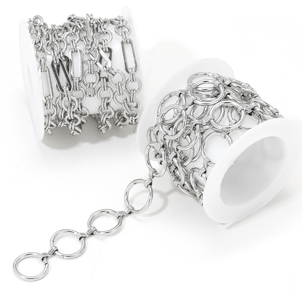 1 Meter Edelstahl Schwere Komb – Street Fashion Jewelry Bewertung und Preis