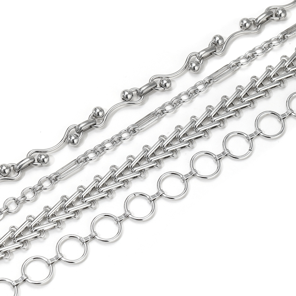 1 Meter Edelstahl Schwere Komb – Street Fashion Jewelry Bewertung und Preis