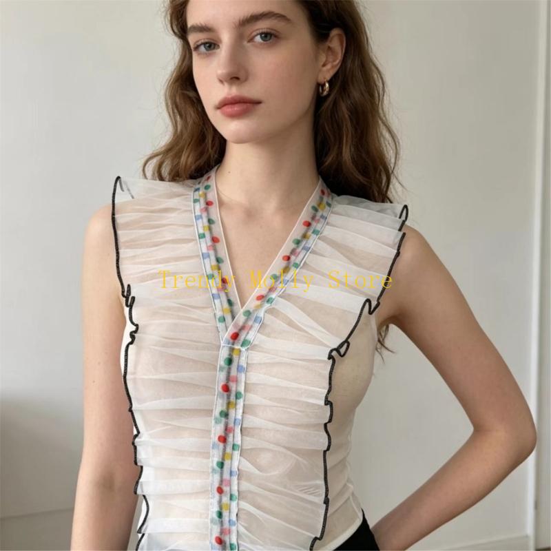 N5KB Fashion höhlt Sommer-Shir – Mesh Top Layering Bewertung und Preis