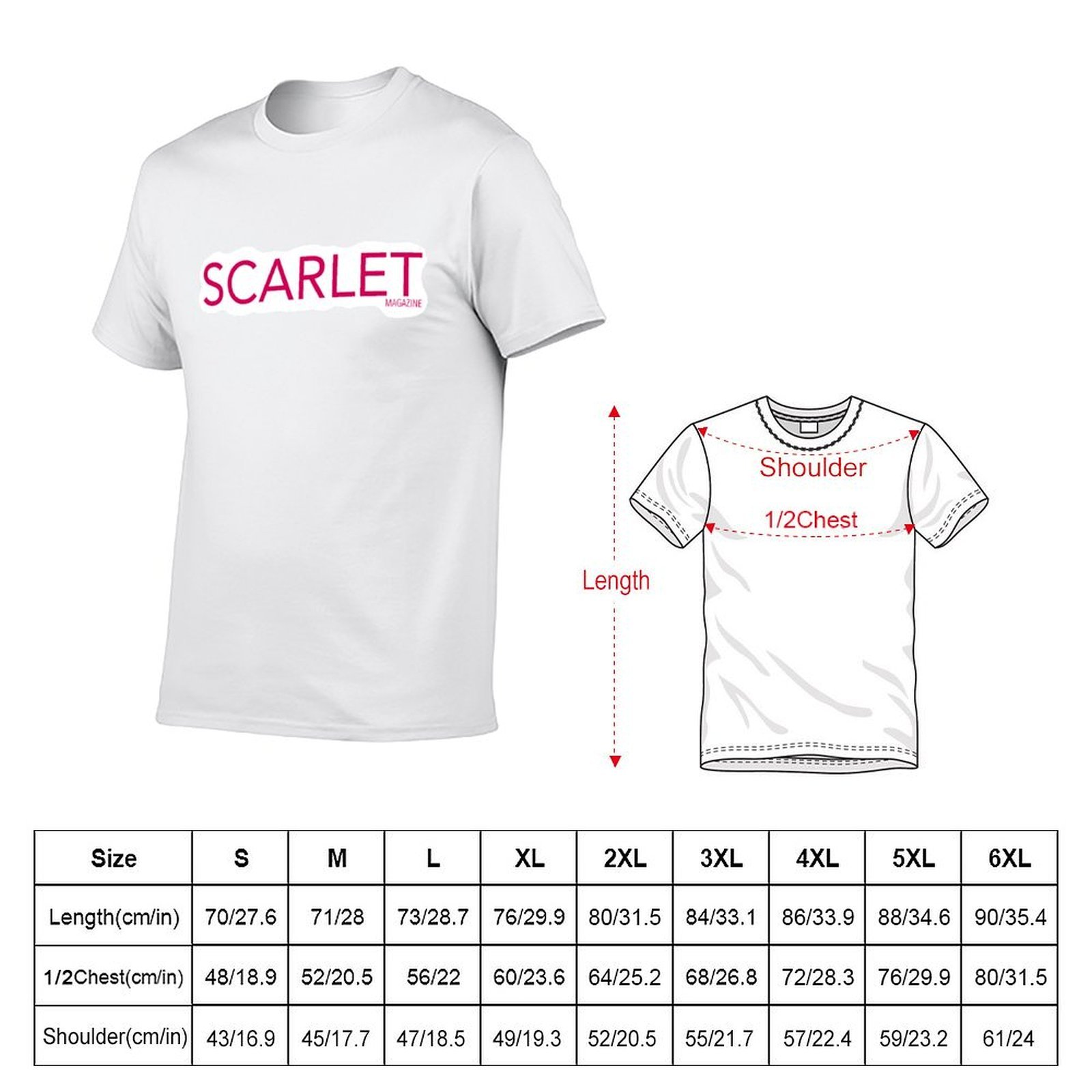 Scarlet Magazine T-Shirt Stree – Street Fashion Magazines Bewertung und Preis