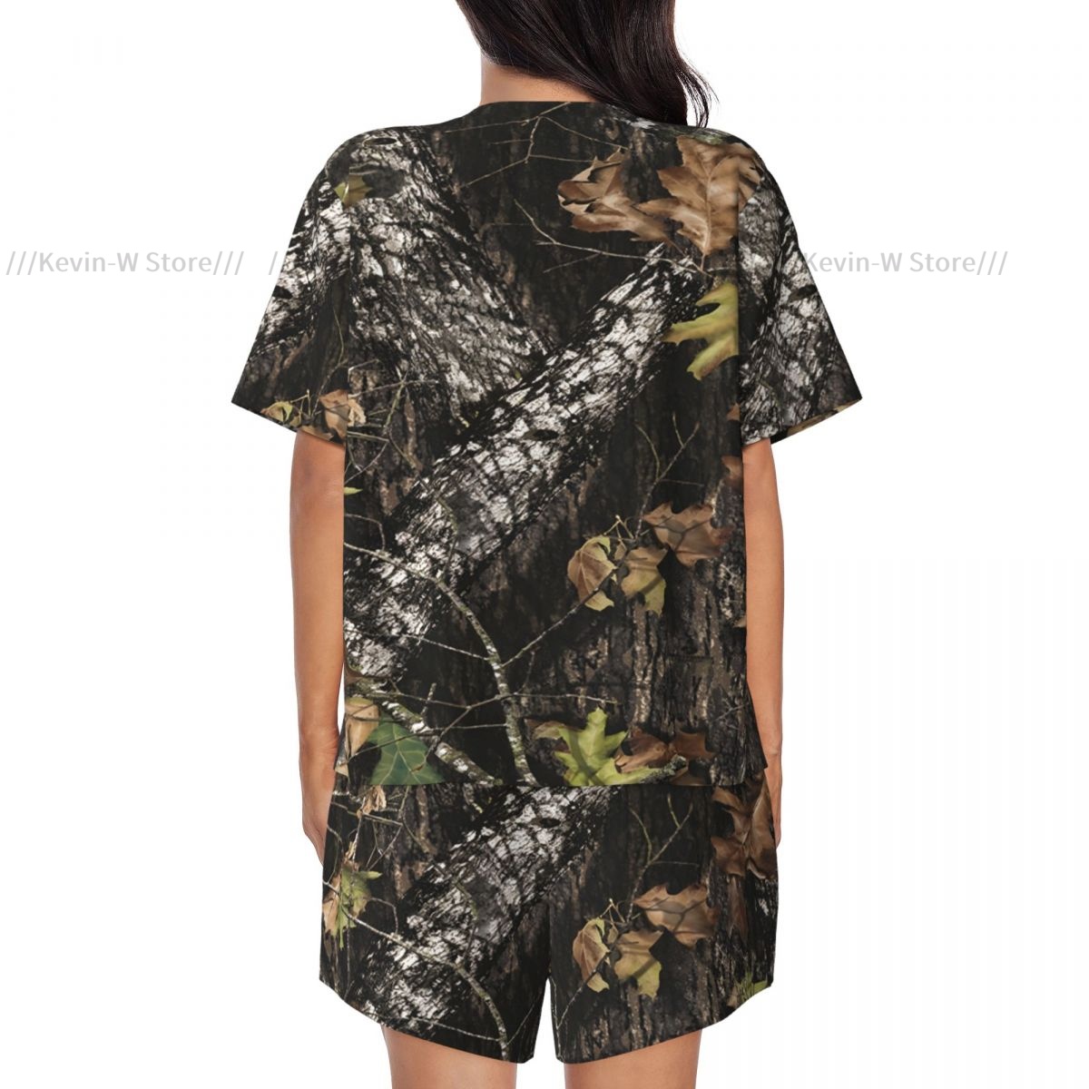 Zweiteiliges Damen-Pyjama-Set  – Camo Pattern Set Bewertung und Preis