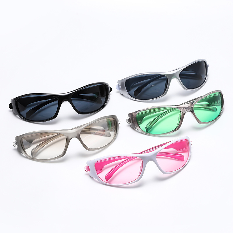 Neue Punk Y2K Sonnenbrille für – Street Fashion Look Bewertung und Preis