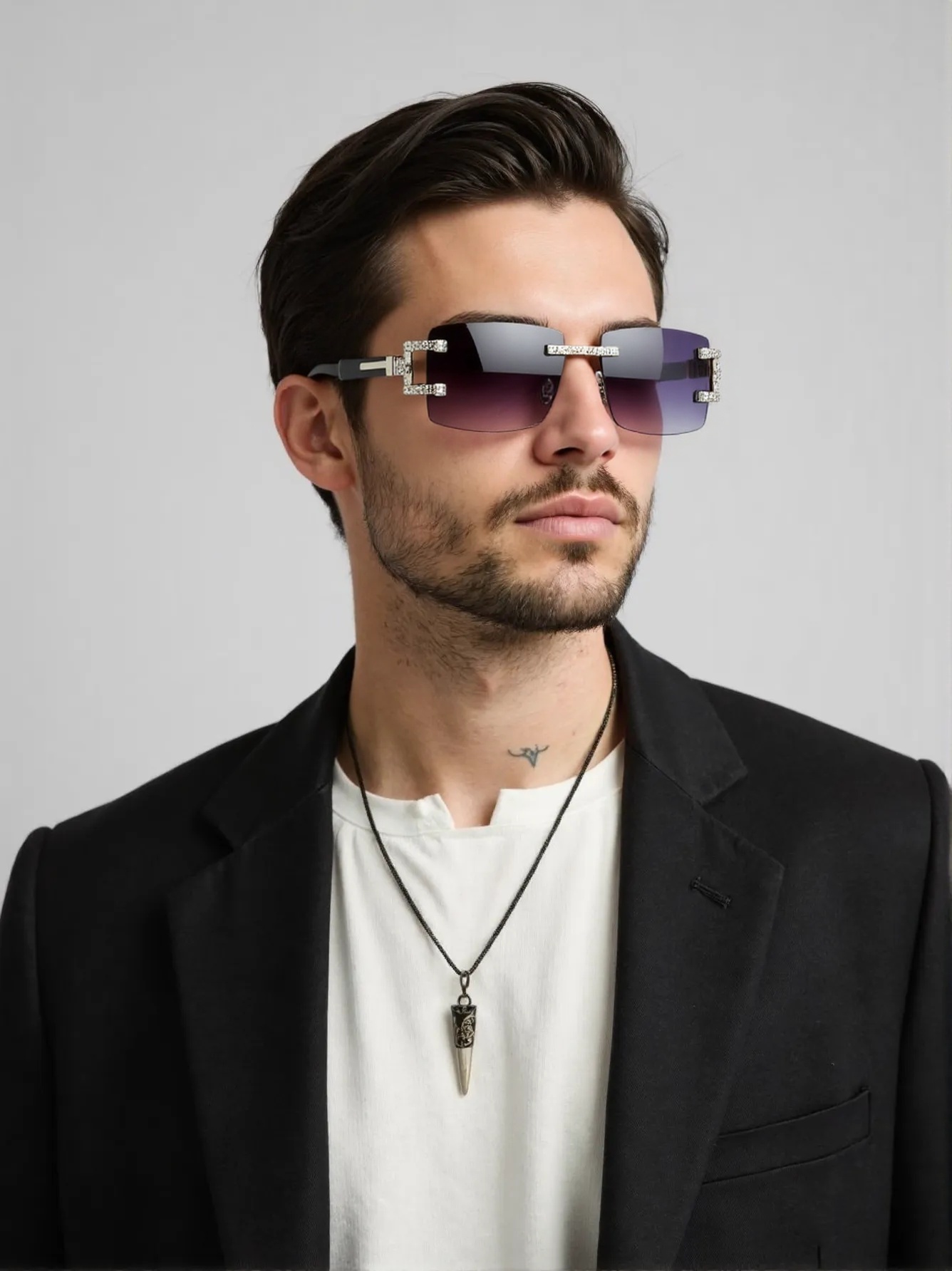 Retro-Mode-Sonnenbrille mit Ho – Street Fashion Shoot Bewertung und Preis