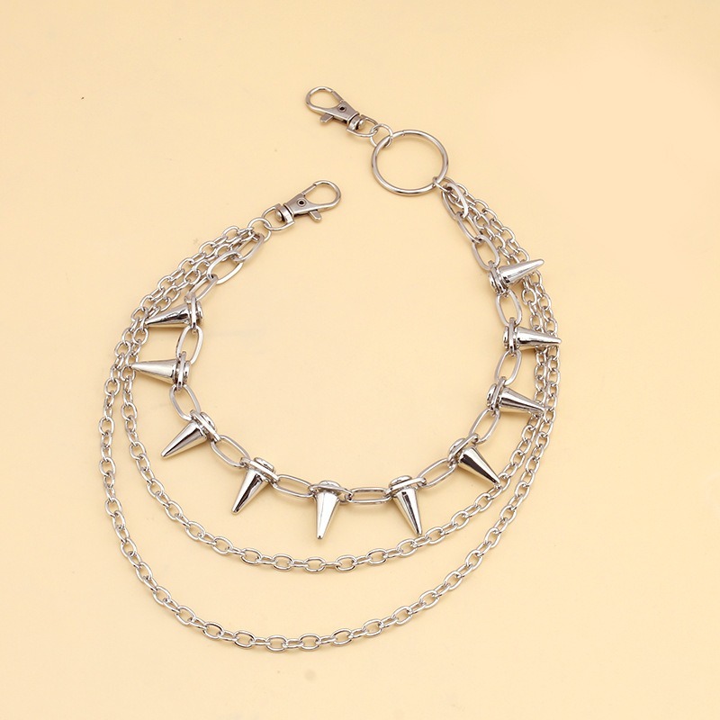 Hip Hop Punk Rock Metall Hosen – Street Fashion Jewelry Bewertung und Preis
