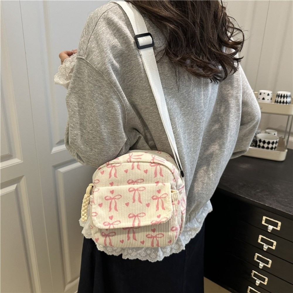 Frauen Cord Kleine Schulter Ta – Street Fashion Korean Girl Bewertung und Preis