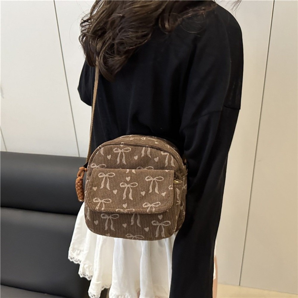 Frauen Cord Kleine Schulter Ta – Street Fashion Korean Girl Bewertung und Preis