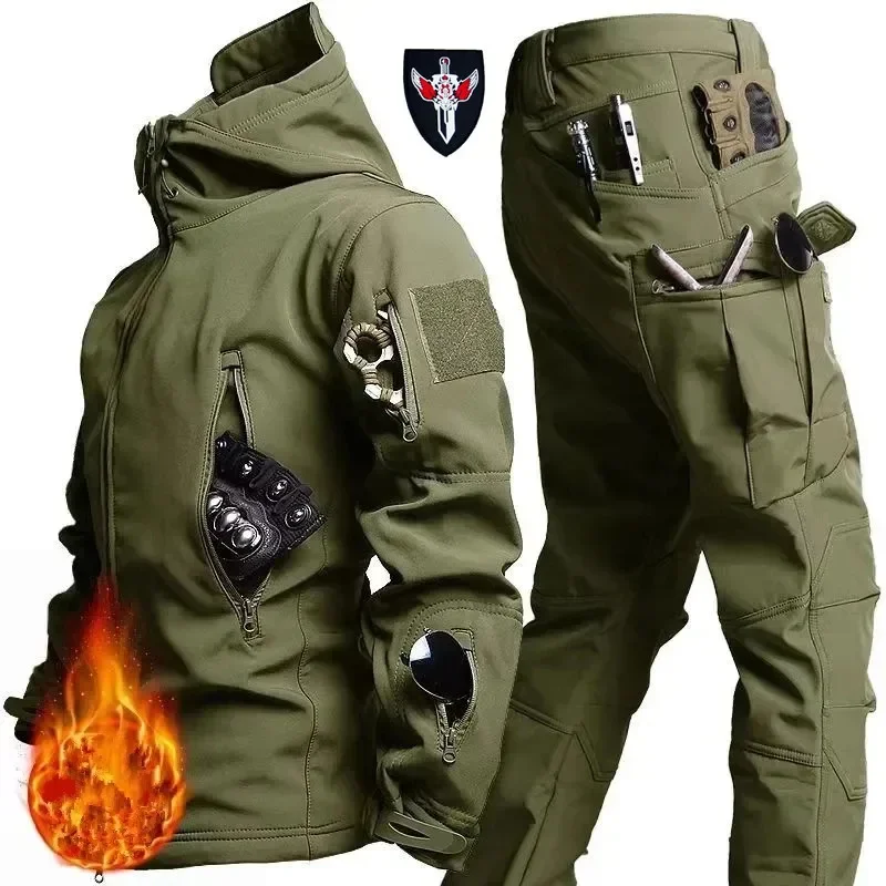 5XL 6XL Outdoor-Hautwärmeset,  – Camo Pattern Set Bewertung und Preis