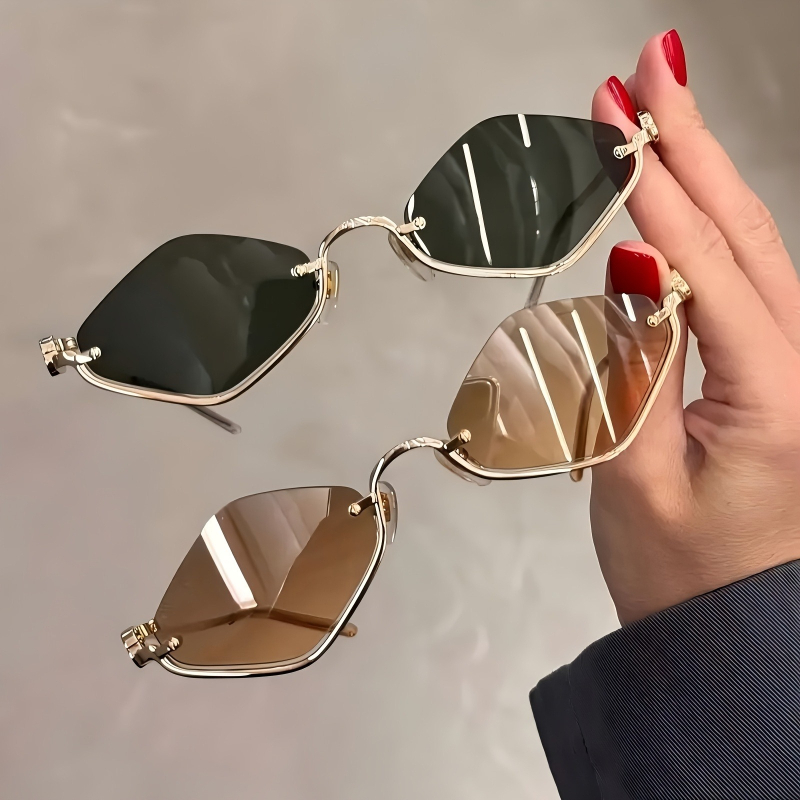 Neuer Dekorativer Diamantförmi – Street Fashion Look Bewertung und Preis