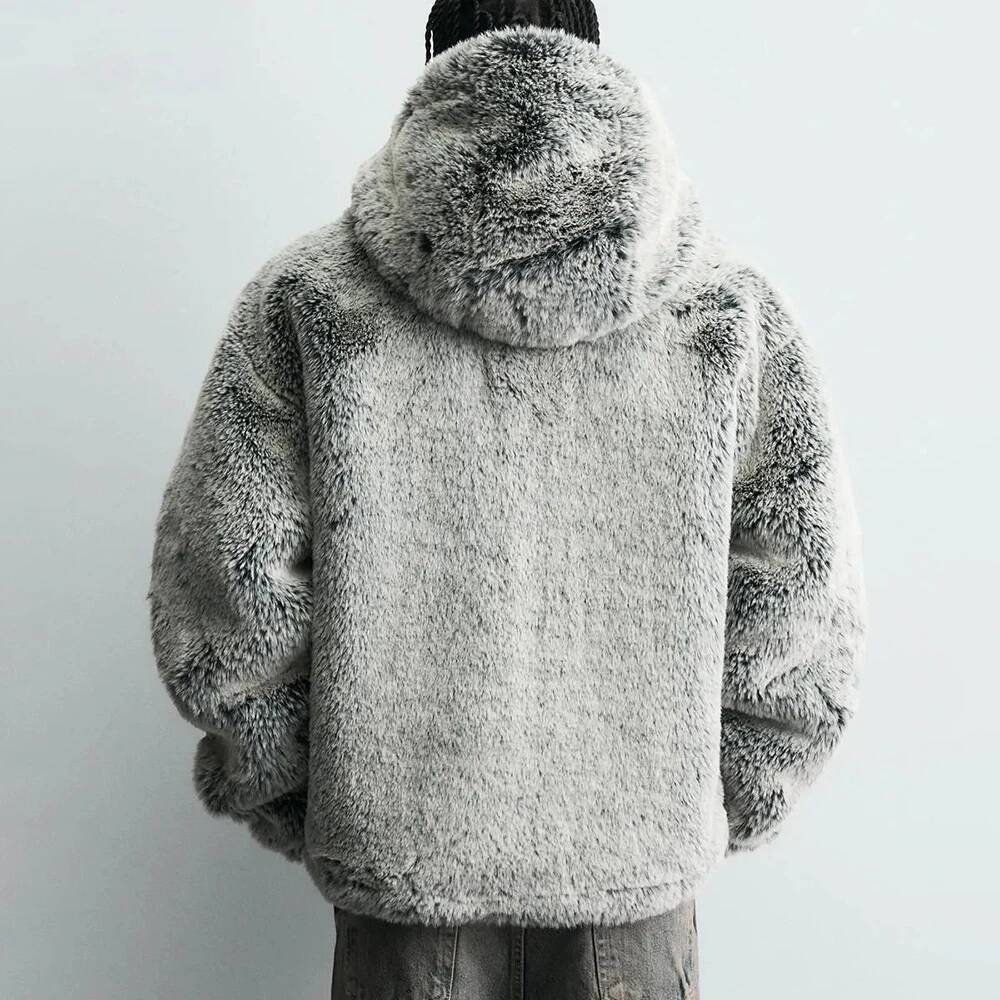 Winter Neue Kunstfell Langarm- – Street Fashion Taiwan Bewertung und Preis