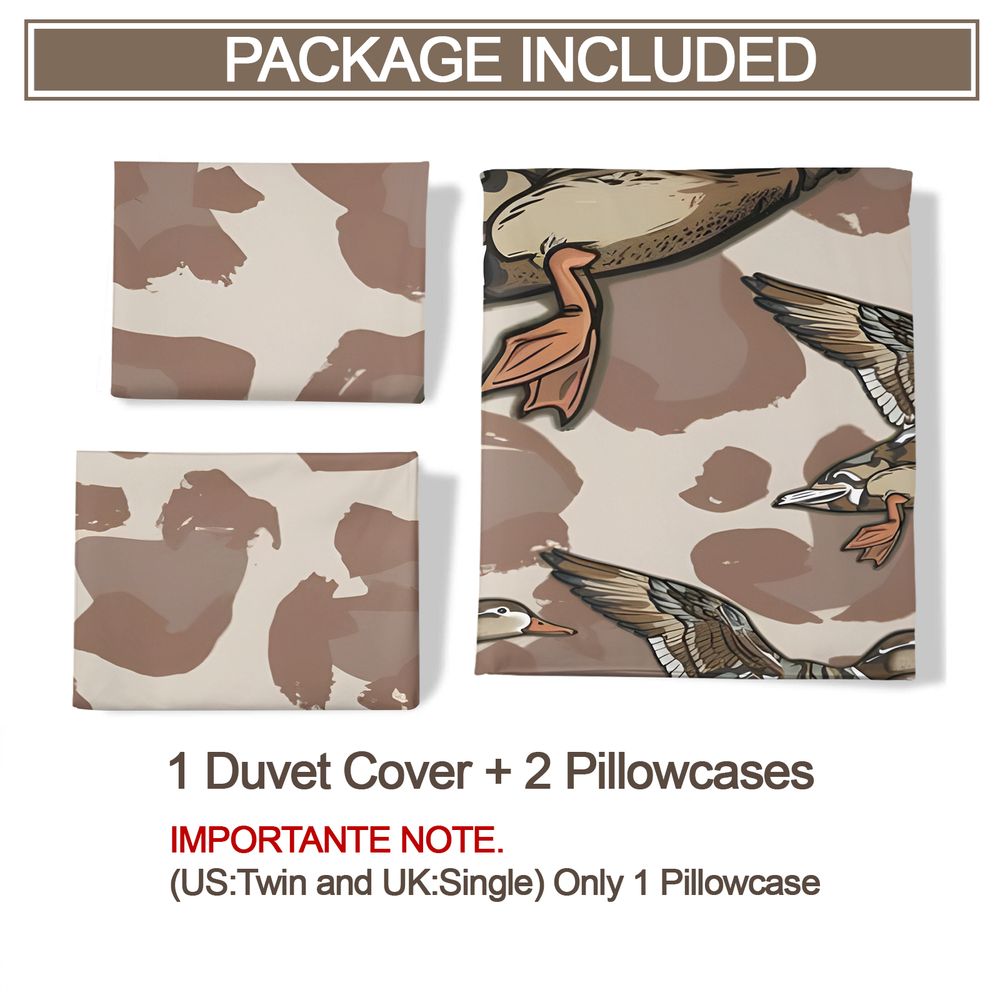 Flying Duck Bettbezug-Set, Cam – Camo Pattern Set Bewertung und Preis