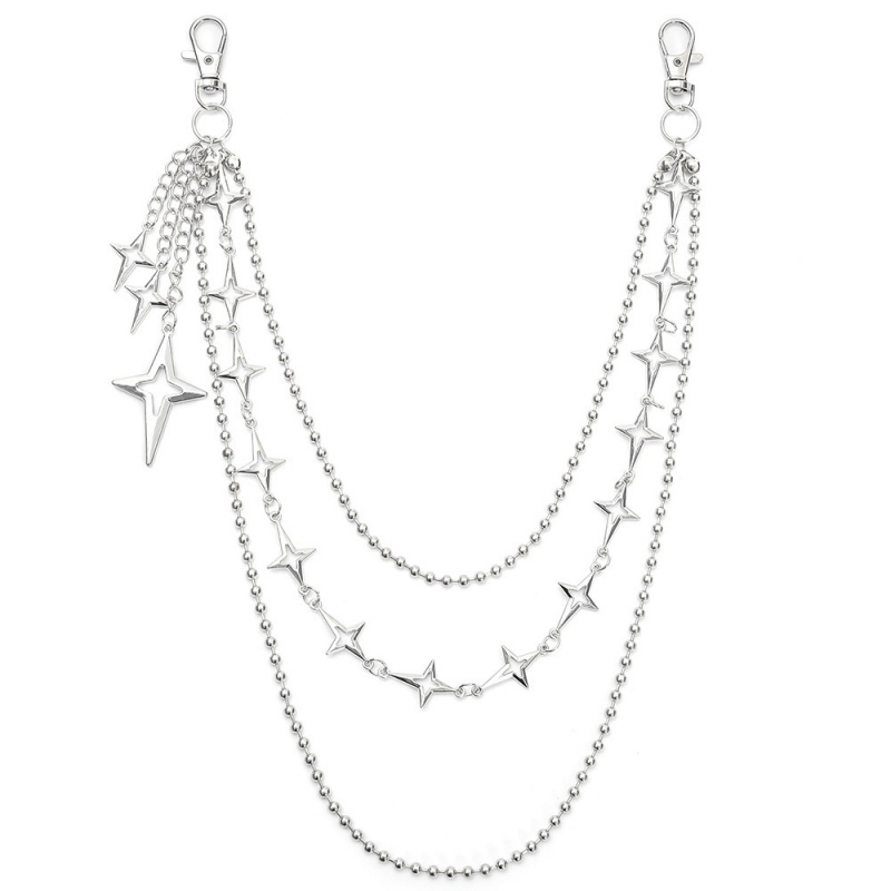 Damen Punk Hip-Hop Mehrschicht – Street Fashion Jewelry Bewertung und Preis