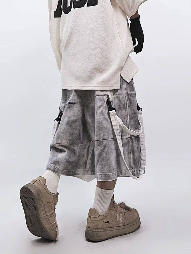 Retro Hip-Hop Herren-Jeans mit – Street Fashion Style Male Bewertung und Preis