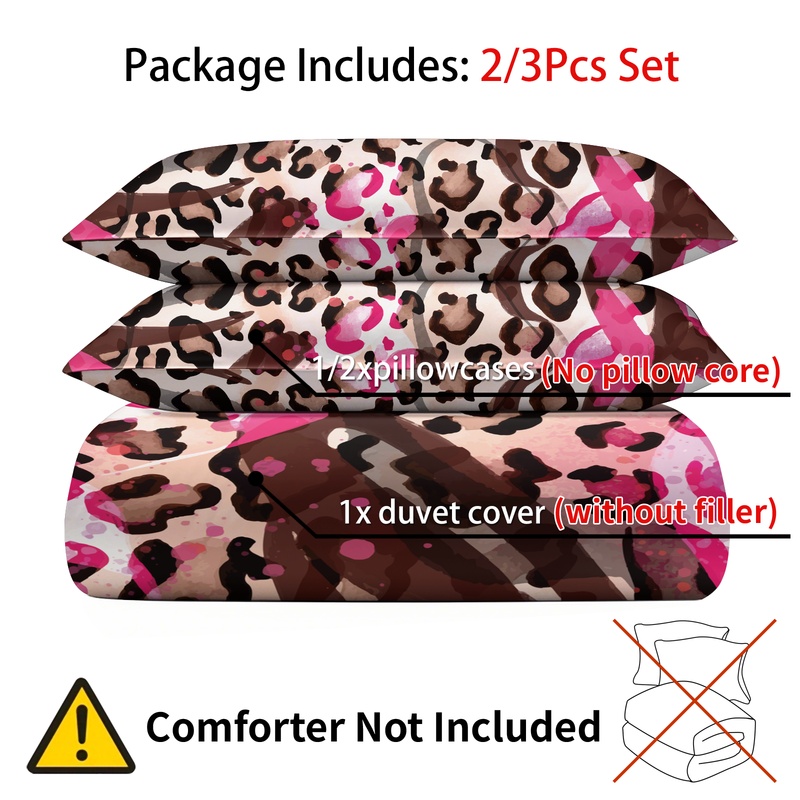 Bettwäsche-Set mit rosa Leopar – Camo Pattern Set Bewertung und Preis