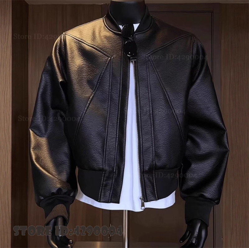 Herbst Herrenjacke im Amerikan – Street Fashion Style Male Bewertung und Preis